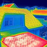 drone thermal image roof